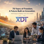 India moving from its historic independence into a futuristic digital era
