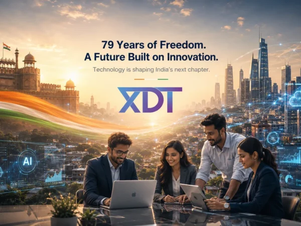 India moving from its historic independence into a futuristic digital era