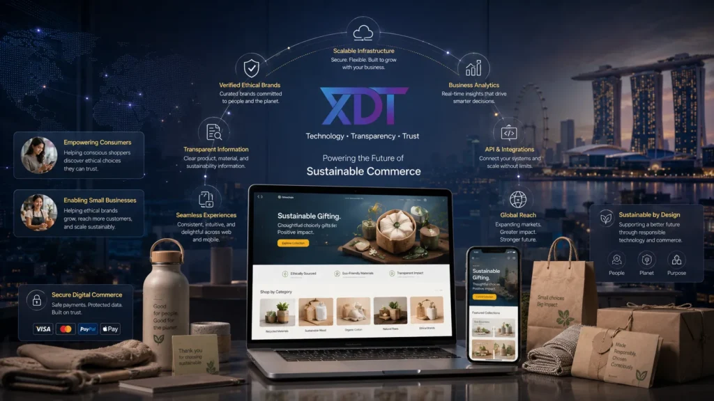 Scalable sustainable e-commerce platform