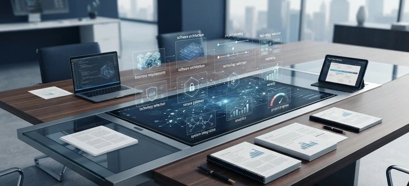 Business technology planning and evaluation for choosing the right IT company