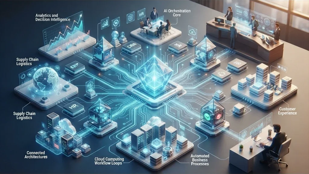 Future of enterprise AI orchestration and autonomous business systems