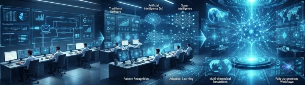 Evolution from AI to Super Intelligence